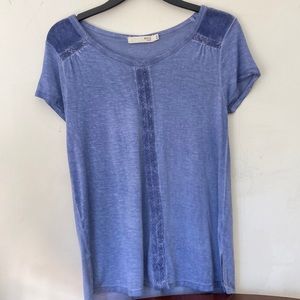 Light flowy blue shirt